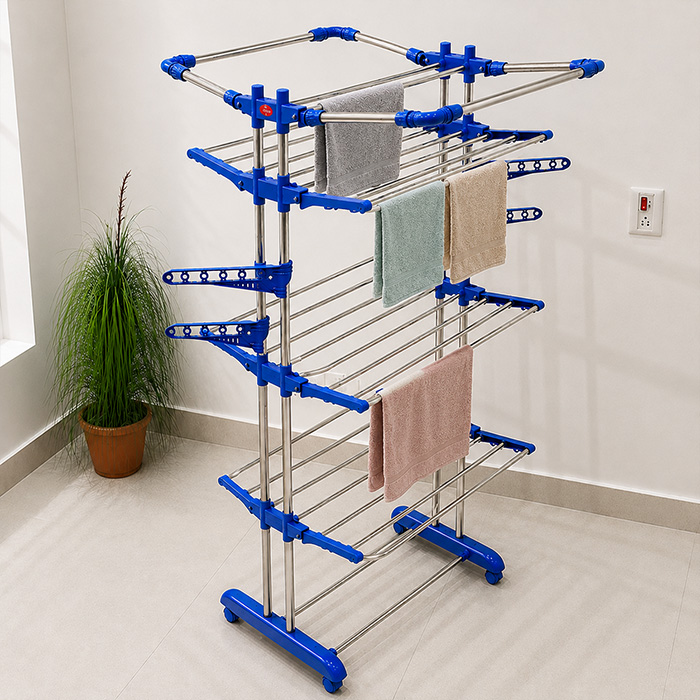 Jenatic Super Sonet Plus SS Cloth Drying Stand
