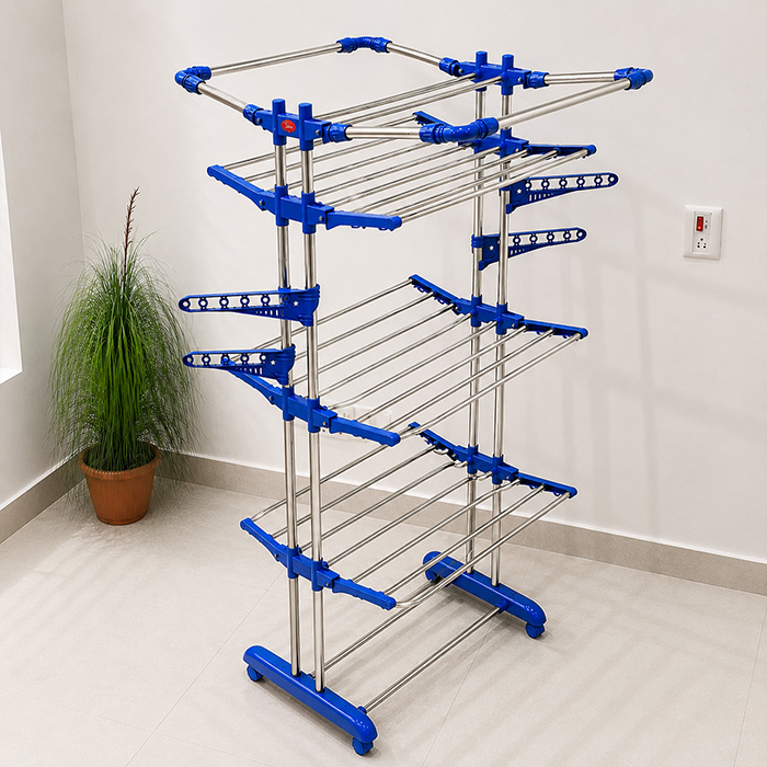 Jenatic Super Sonet Plus SS Cloth Drying Stand
